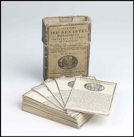 Étienne de Jouy (1764-1846) Septième Jeux de cartes Historiques contenant un...