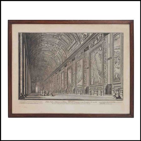 Giuseppe Vasi (1710- 1782) da Franceso Panini (1738-1800) Veduta Della...