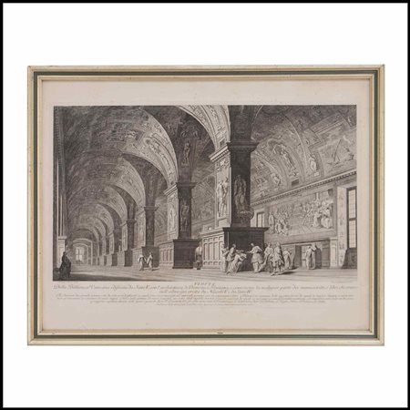 Francesco Barbazza (1771-1789 fl.) da Franceso Panini (1738-1800) Veduta...