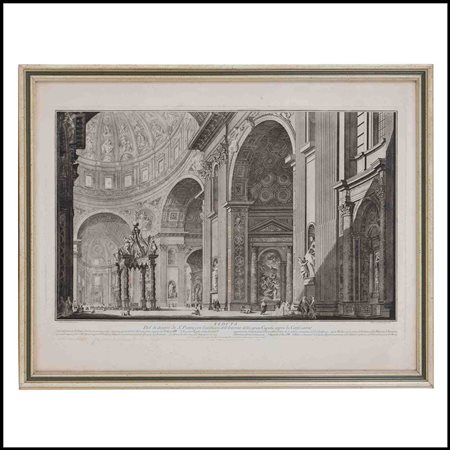 Francesco Barbazza (1771-1789 fl.) da Franceso Panini (1738-1800) Veduta del...