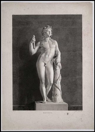 Jean Baptiste Massard (1772-1815 c.) Bacco Bulino, 472 x 340 mm (foglio)...