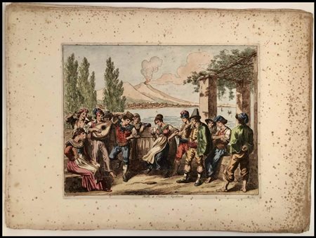 Bartolomeo Pinelli (1781-1835) 19 tavole della serie Il Meo Patacca o vero...