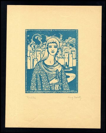 Angelo Morelli (1900-?) Giuditta xilografia, cm 25x32 L'autore ci consegna...