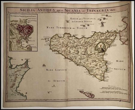 John Blair da Guillaume de l'Isle (1675-1726) Siciliae Antiquae quae et...