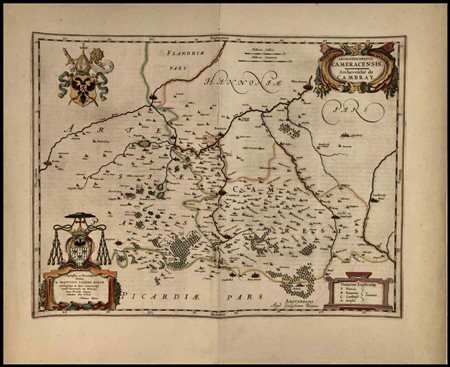 Johannes Blaeu (1596-1673) Archiepiscopatus Cameracensis / Archeveche de...