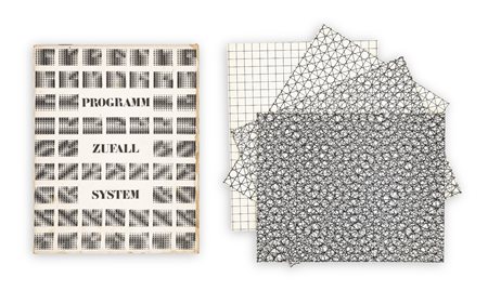 FRANÇOIS MORELLET - Programm Zufall System. Ein neuer zweig am alten konzept der Sammlung Etzold, 1973
