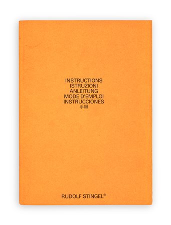 EDIZIONI D'ARTE (RUDOLF STINGEL) - Rudolf Stingel. Istruzioni, 1989