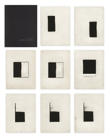 ROBERTO CIACCIO (1951-2014) - Annotazioni di luce in otto momenti per Holzwege di Martin Heidegger, 1990-1992