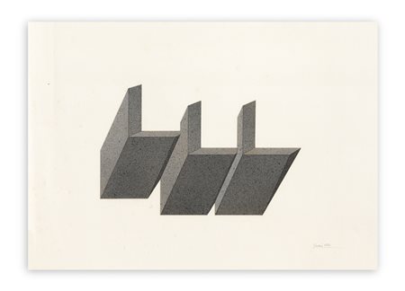 GIUSEPPE UNCINI (1929-2008) - Senza Titolo, 1974
