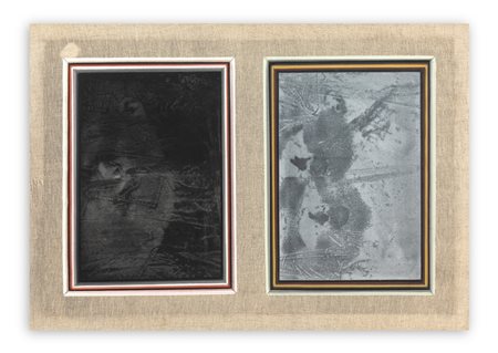 MARIO BENEDETTI (1938) - Senza Titolo (Composizione), anni '70