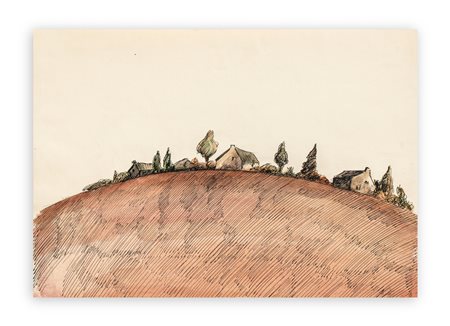 ROLAND TOPOR (1938-1997)  - Senza Titolo