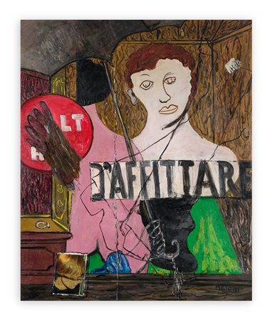 GINO MELONI (1905-1989) - Vetrina, 1977