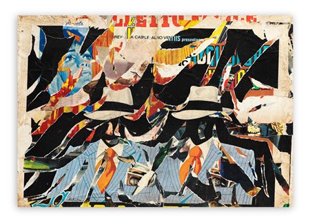 MIMMO ROTELLA (1918-2006) - Gangsters, 1978