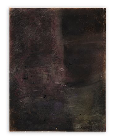 COSTANTINO GUENZI (1926-1989) - Grigiore rosa, 1984