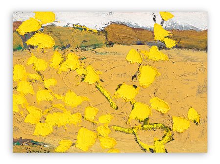 PIERO GIUNNI (1912-2000) - Campo chiaro, 1978