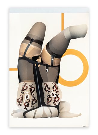 GIUSEPPE GUERRESCHI (1929-1985) - Figura femminile deposta, 1975
