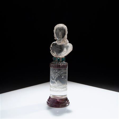 Busto di nobildonna (probabile regina Maria Antonietta?), Austria XIX secolo   