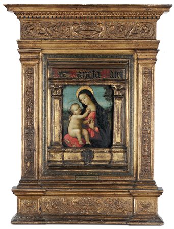 Giacomo Raibolini 1486 Bologna-1517 Bologna, detto Giacomo Francia, Madonna con Bambino