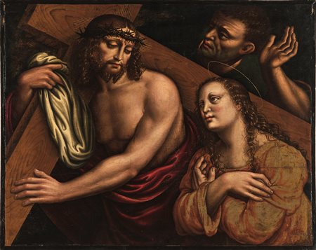 Giovan Pietro Rizzoli 1495 Milano-1521 Milano, scuola di, detto Giampietrino, Salita al Calvario