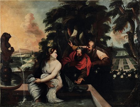 Scuola veneta del XVII secolo, Susanna e i vecchioni