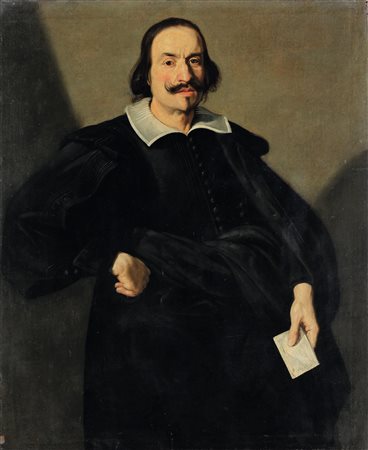 Carlo Ceresa 1609 Bergamo-1679 Bergamo, Ritratto di magistrato