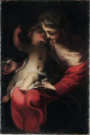 Valerio Castello 1624 Genova-1659 Genova, Madonna con Bambino