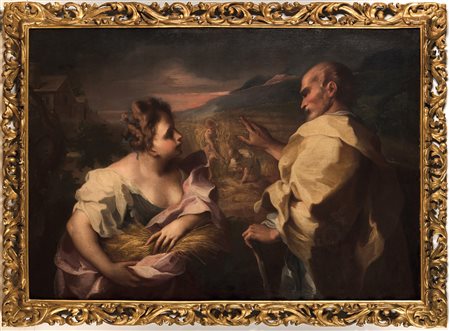 Carlo Preda 1651 Milano-1729 Milano, Ruth e Boaz