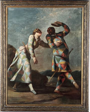 Giovan Domenico Ferretti 1692 Firenze-1768 Firenze, Arlecchinate
