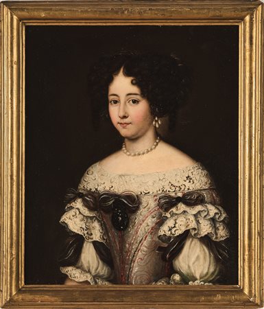 Jacob Ferdinand Voet 1639 Anversa-1700 ca. Parigi, cerchia di, Ritratto di gentildonna