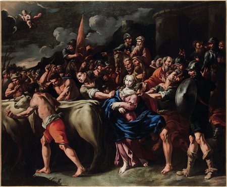 Scuola del XVII secolo, Scena di martirio