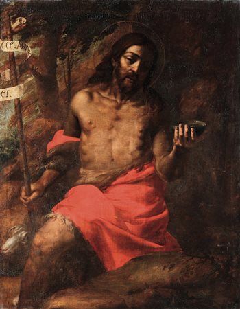 Scuola emiliana dell'inizio del XVII secolo, San Giovanni Battista