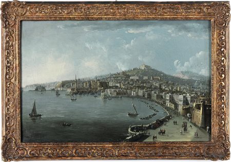 Pietro Antoniani 1740 Milano-1805 Milano, Vedute di Napoli