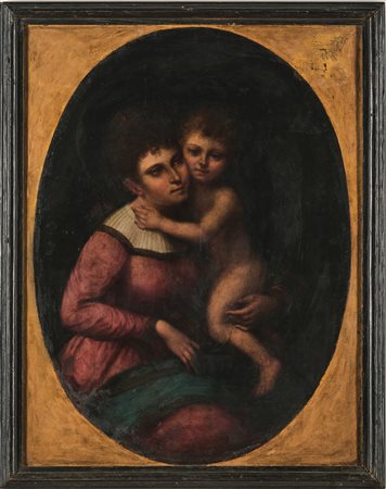 Scuola neoclassica dell'inizio del XIX secolo, Madonna con Bambino