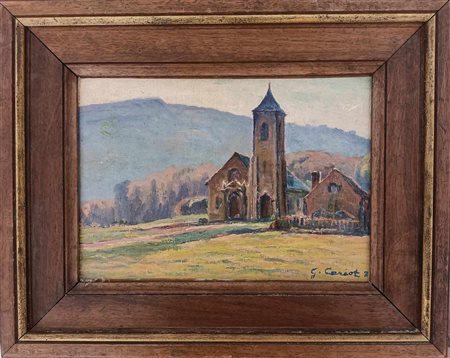 Gustave Cariot (1872-1950), "Landscape"