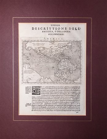 Magini, Giovanni (1555-1617), "Map of North and South America"