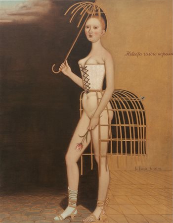 Ivan Loubennikov (1951-2021),
"La fiancée du roi nu"