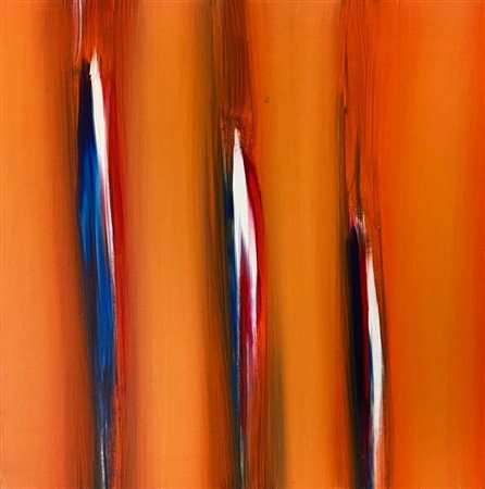 Ennio Finzi “Il verso del colore in arancio” 2011