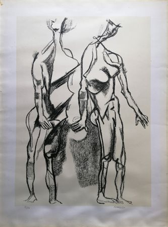 Fausto Pirandello “Senza titolo” 1966