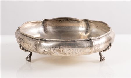 GREGGIO RINO, Padova, dal 1968. Alzata in argento 800.