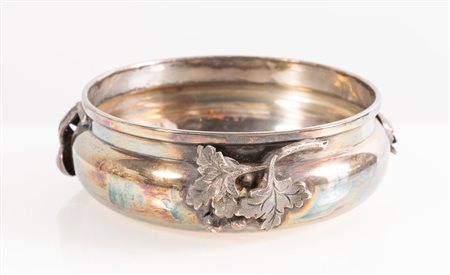 STANCAMPIANO, Palermo, dal 1968. Ciotola in argento 800.