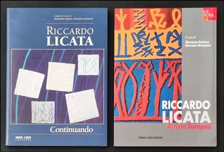 LICATA RICCARDO Torino 1929 - Venezia 2014 "Catalogo"
