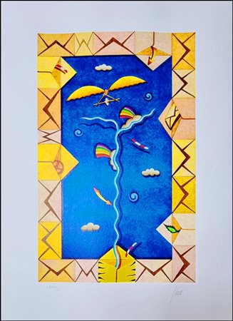 GHELLI GIULIANO Firenze 1944 - 2014 "Senza titolo"