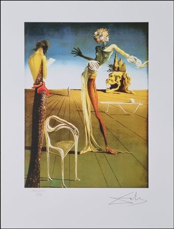 DALI' SALVADOR Spagna 1904 - 1989 "Senza titolo"
