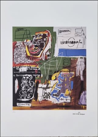 BASQUIAT JEAN-MICHEL New York 1960 - 1988 "Senza titolo"
