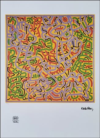 HARING KEITH Pennsylvania 1958 - New York 1990 "Senza titolo"