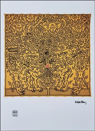 HARING KEITH Pennsylvania 1958 - New York 1990 "Senza titolo"