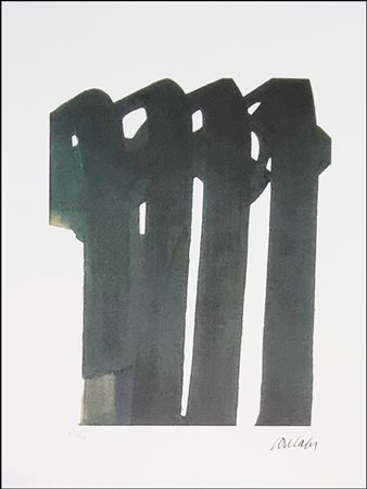 SOULAGES PIERRE Rodez (Francia) 1919 - 2022 "Senza titolo"