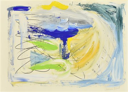 Roberto Andreani SENZA TITOLO tecnica mista su carta, cm 50x70 firma sul...