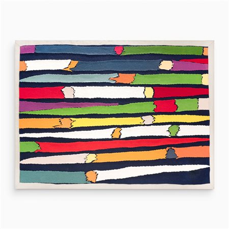 Piero Dorazio, (Composizione)