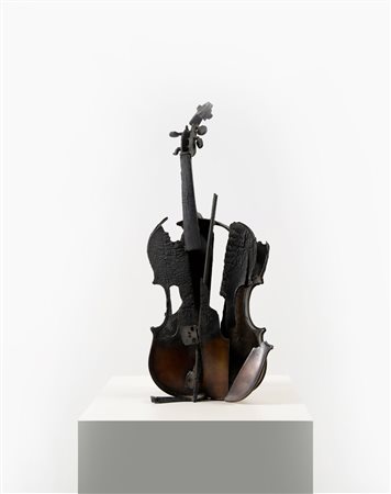 Arman, Senza titolo (Ashes of Paganini)